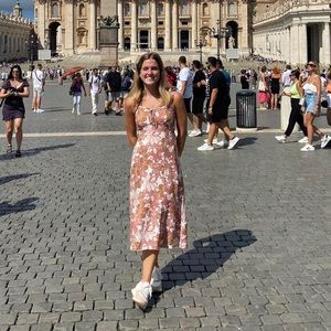 European summer dress